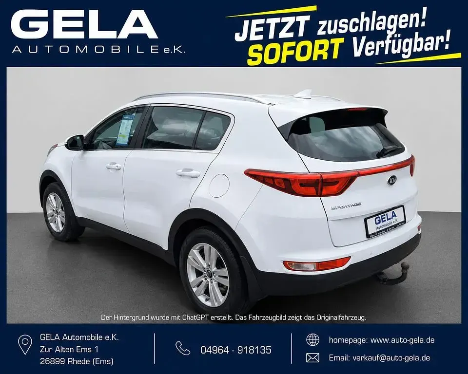 Gebraucht Kia Sportage Vision 132 PS (97 kW) 2017 Weiß SUV