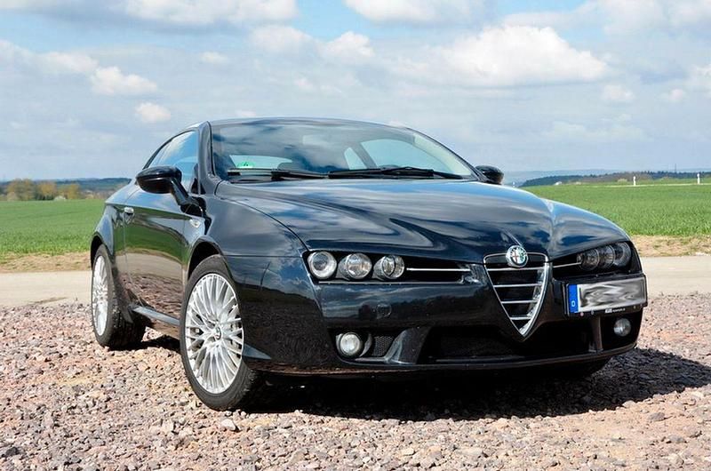 Schwarz Gebraucht 2008 Alfa Romeo Brera Coupé | 4.000 € (Superpreis) - Bild 1/4