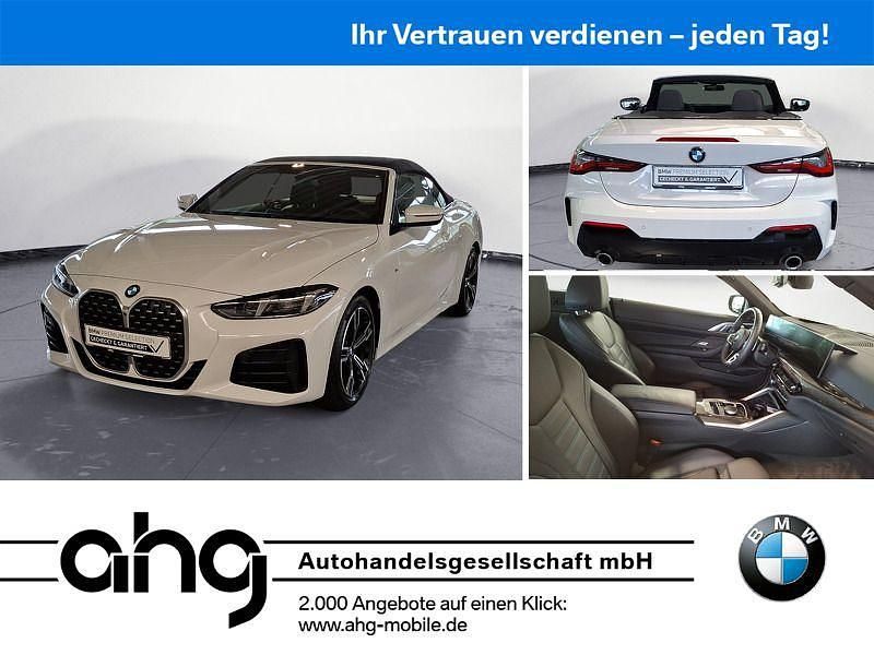 Weiß Gebraucht 2024 BMW 420 M Sport Cabrio | 51.860 € (Teuer) - Bild 1/4