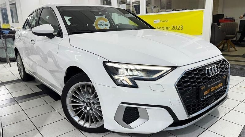 Ibisweiß Gebraucht 2022 Audi A3 Advanced Plus Limousine | 21.490 € (Guter Preis) - Bild 1/4