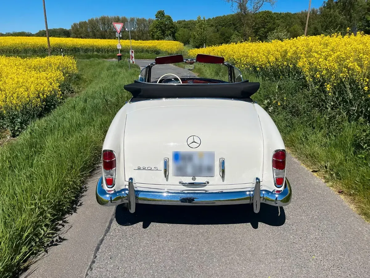 Gebraucht Mercedes W180 106 PS (77 kW) 1963 Weiß Cabrio