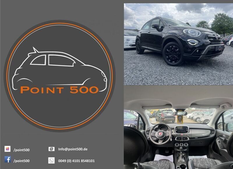Schwarz Gebraucht 2021 Fiat 500X SUV | 15.880 € (Guter Preis) - Bild 1/4