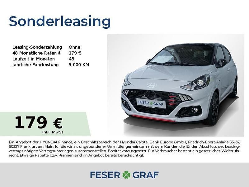 Grau Neu 2025 Hyundai i10 N Line Kleinwagen | 21.780 € (Etwas zu teuer) - Bild 1/4