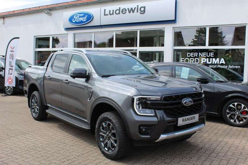 Carbonized gray/asher gray Neu 2025 Ford Ranger Wildtrack Abholung | 58.900 € (Guter Preis) - Bild 1/4