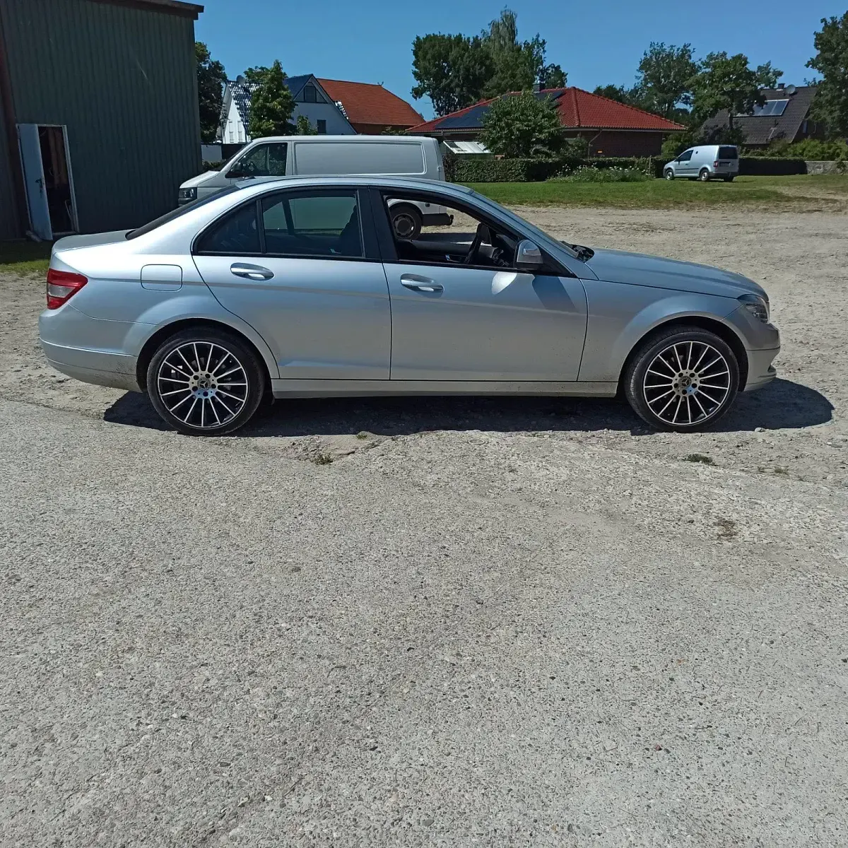Gebraucht Mercedes C180 156 PS (114 kW) 2007 Silber Limousine