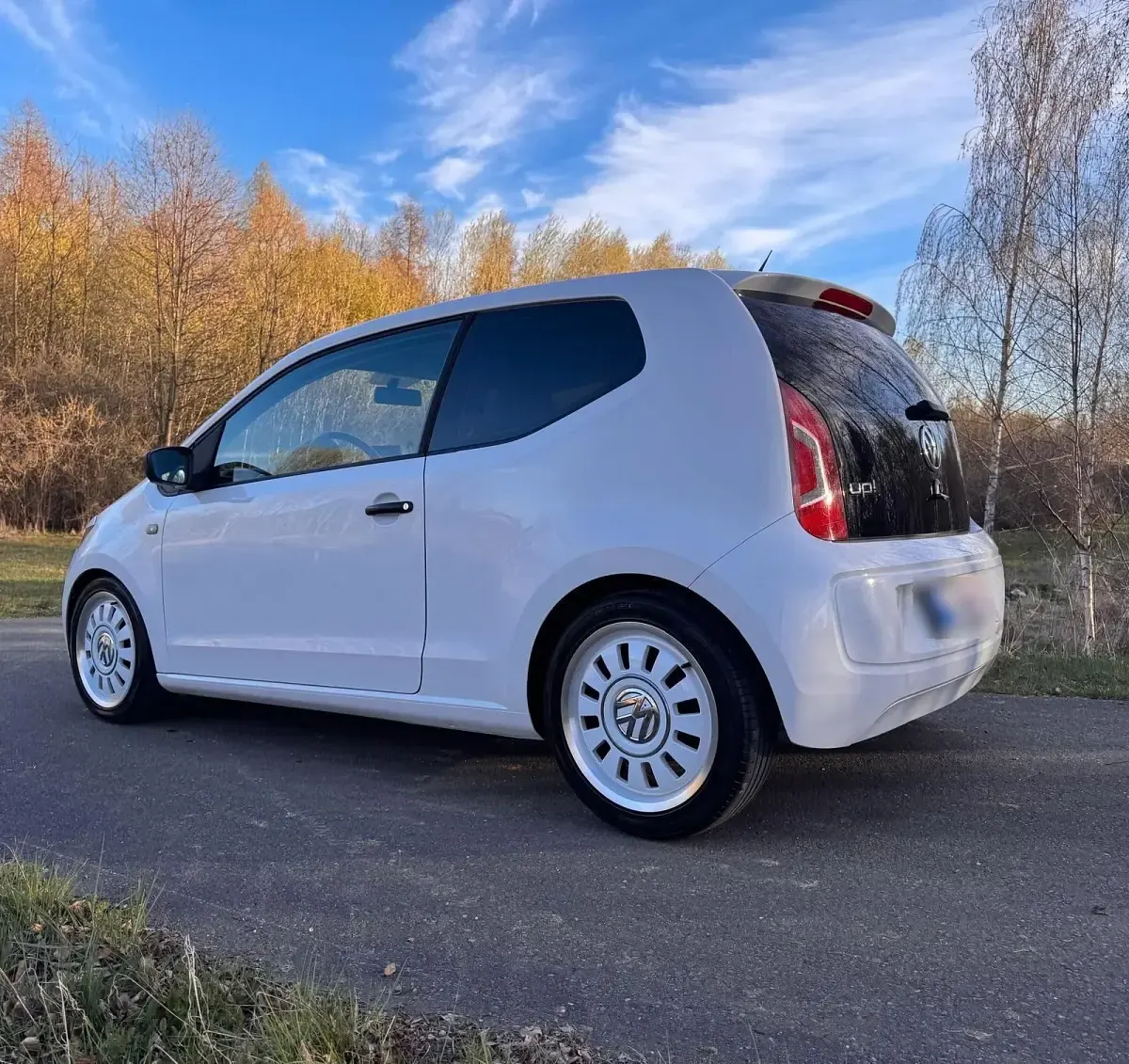 Gebraucht VW up! 60 PS (44 kW) 2012 Weiß Kleinwagen