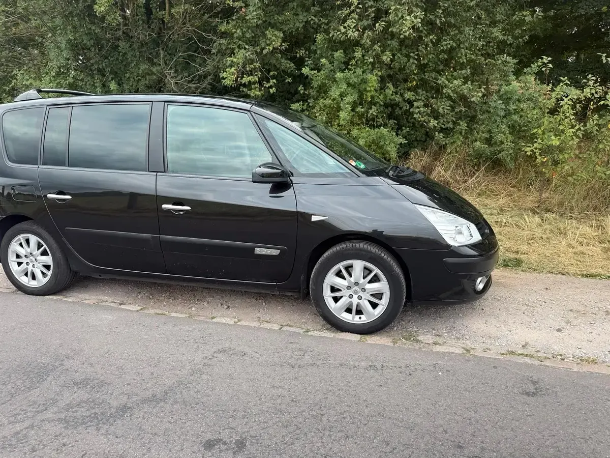 Gebraucht Renault Espace 149 PS (109 kW) 2009 Schwarz Van / Kleinbus