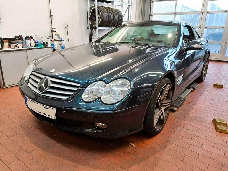 Gebraucht Mercedes SL500 AMG 306 PS (225 kW) 2002 Schwarz Cabrio