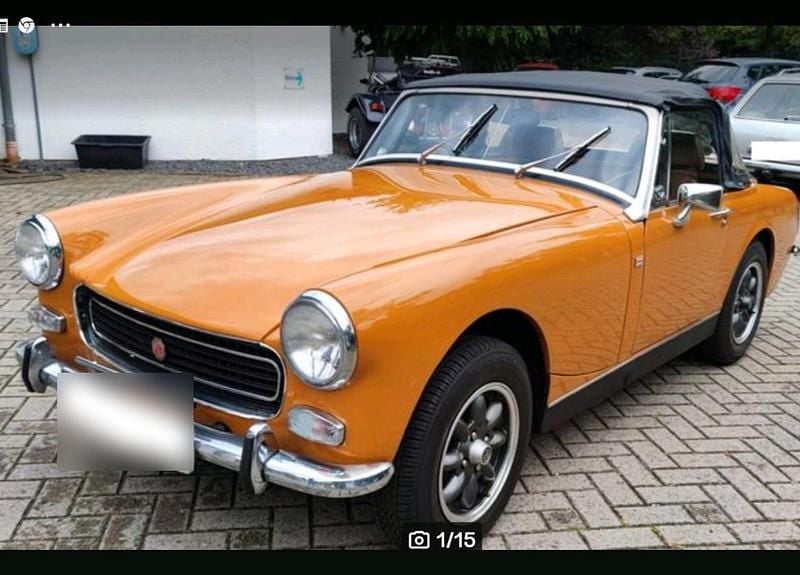 Gebraucht MG Midget 65 PS (47 kW) 1974 Orange Cabrio