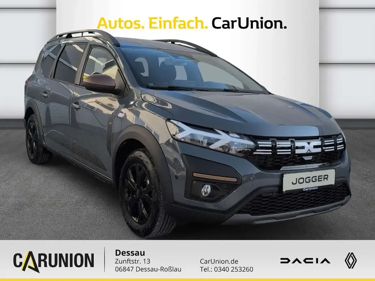 Neu Dacia Jogger Extreme 94 PS (69 kW) 2026 Schiefergrau Van / Kleinbus