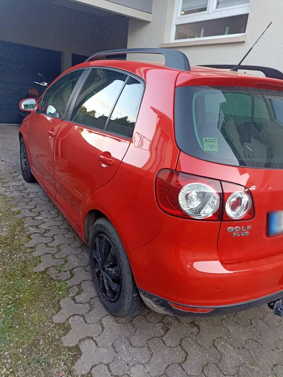 Gebraucht VW Golf Plus Cross 140 PS (102 kW) 2008 Rot Van / Kleinbus