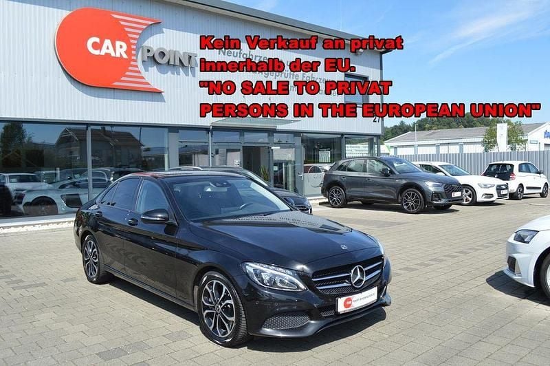 Schwarz Gebraucht 2017 Mercedes C250 Avantgarde Limousine | 18.550 € (Fairer Preis) - Bild 1/4