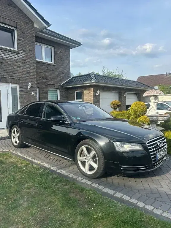 Brugt Audi A8 351 HK (258 kW) 2010 Sort Sedan
