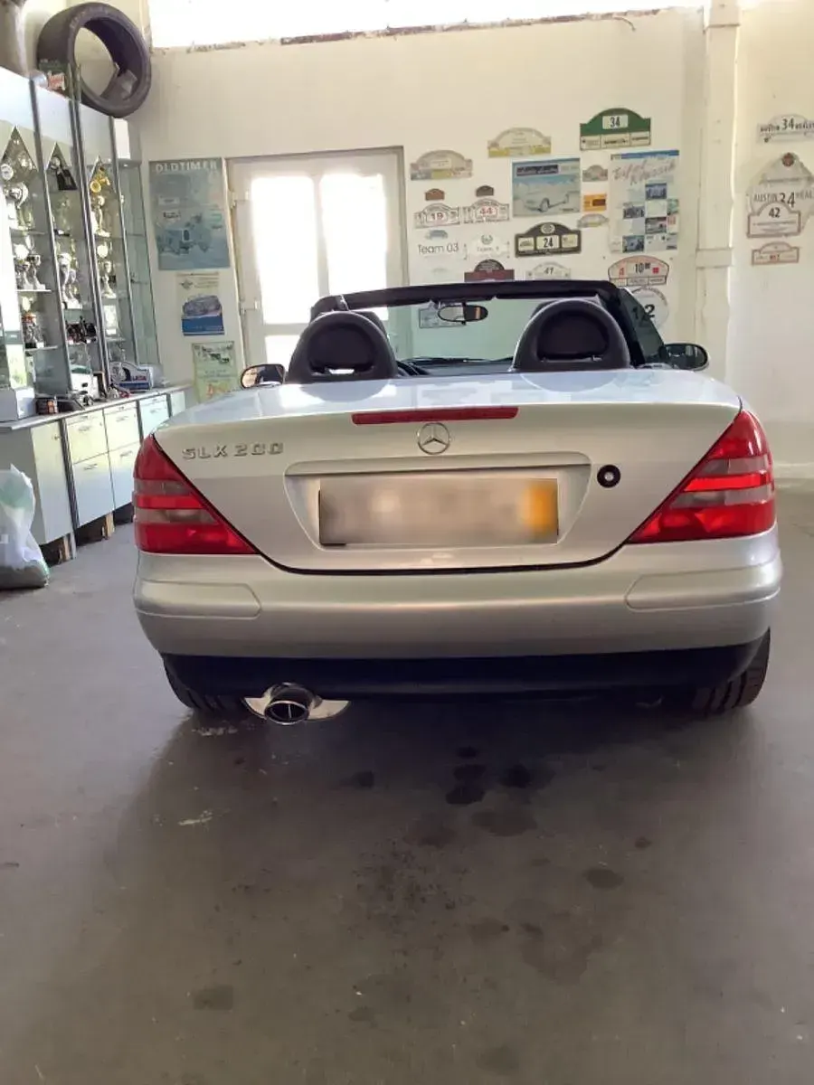 Gebraucht Mercedes SLK200 136 PS (100 kW) 1999 Silber Cabrio