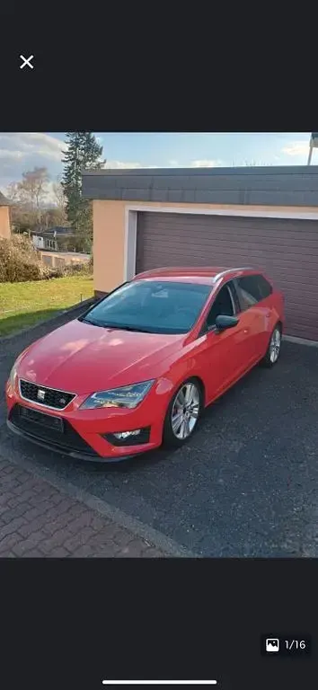 Second-hand Seat Leon ST FR 184 CP (135 kW) 2014 Roșu Break