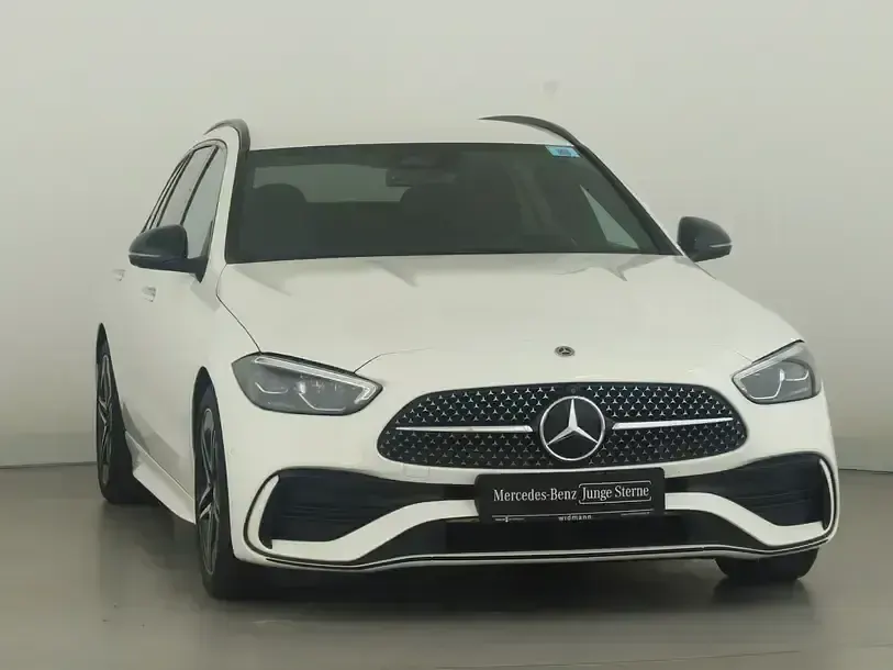 Gebraucht Mercedes C300 AMG 258 PS (189 kW) 2023 Polarweiss uni Kombi