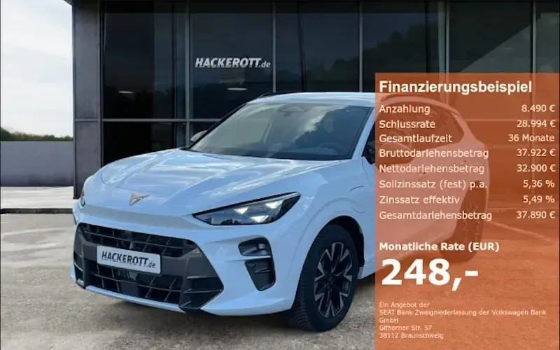 Neu Cupra Terramar 204 PS (150 kW) 2025 Weiss SUV