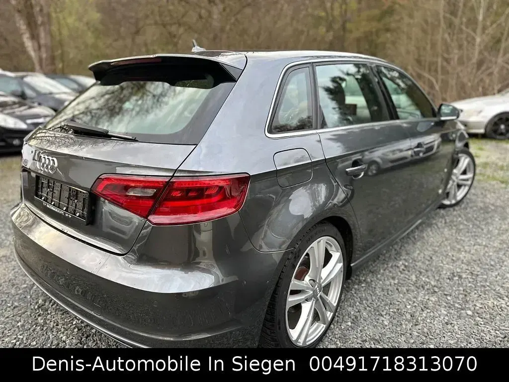 Używany Audi A3 S-Line 179 KM (131 kW) 2016 Szary Sedan/Limuzyna