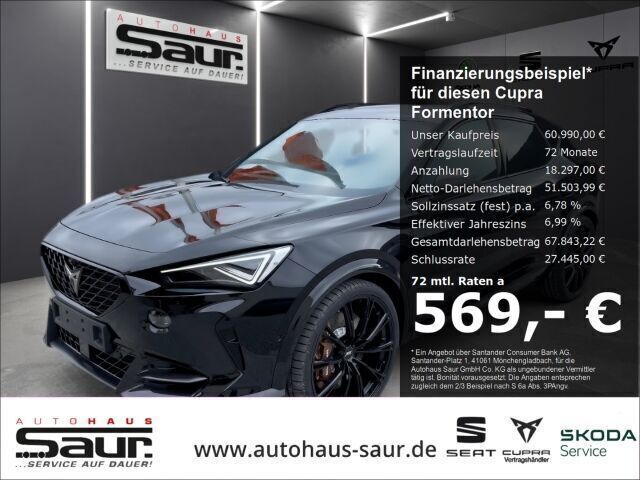Mitternachtsschwarz Gebraucht 2024 Cupra Formentor VZ SUV | 60.990 € (Teuer) - Bild 1/4