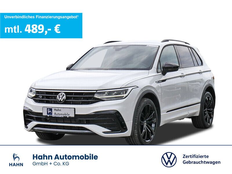 Oryxweiß perlmutteffekt Gebraucht 2023 VW Tiguan R-line SUV | 36.990 € (Fairer Preis) - Bild 1/3