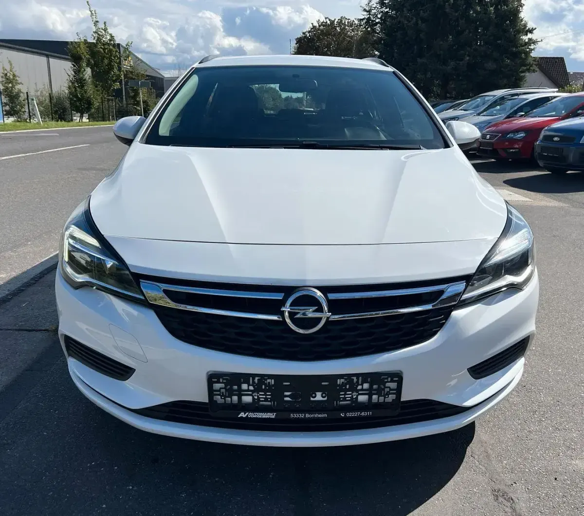 Używany Opel Astra 110 KM (80 kW) 2018 Biały Kombi