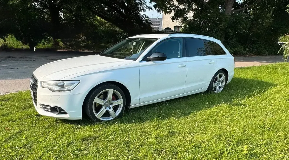 Usata Audi A6 Sport 177 CV (130 kW) 2013 Bianco Station wagon