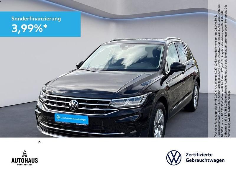 Schwarz Gebraucht 2022 VW Tiguan Elegance SUV | 31.640 € (Fairer Preis) - Bild 1/4