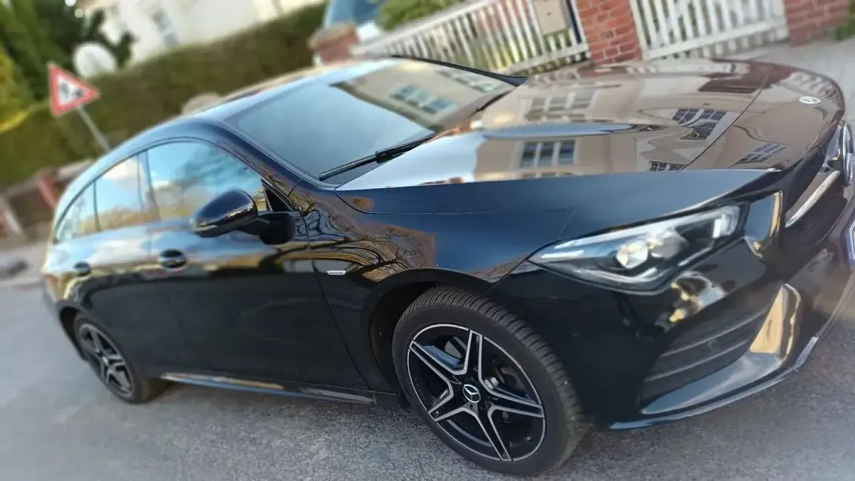 Gebraucht Mercedes CLA250 160 PS (117 kW) 2022 Schwarz Coupé