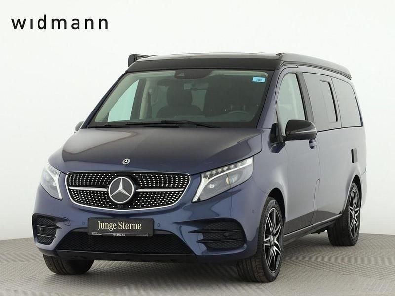 Sodalithblau met. Gebraucht 2023 Mercedes V300 Marco Polo Van / Kleinbus | 71.850 € (Fairer Preis) - Bild 1/4