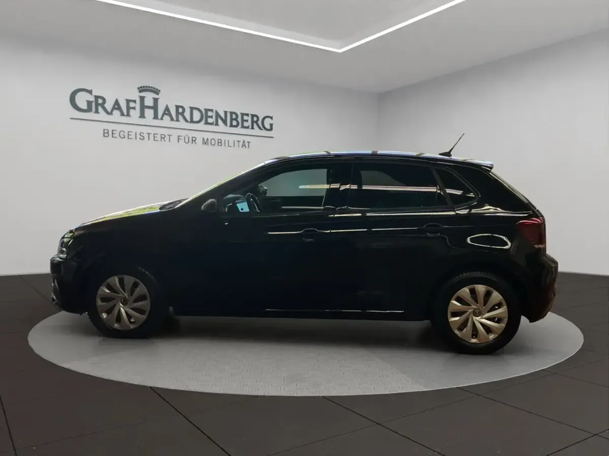 Gebraucht VW Polo Comfortline 95 PS (69 kW) 2021 Schwarz Kleinwagen