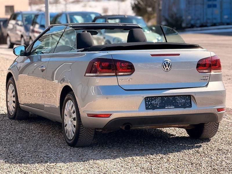 Gebraucht VW Golf Cabriolet Basis 105 PS (77 kW) 2015 Silber Cabrio