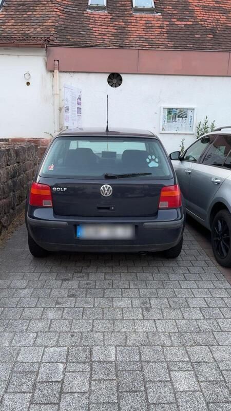 Blau Gebraucht 2000 VW Golf IV | 800 € (Guter Preis) - Bild 1/4