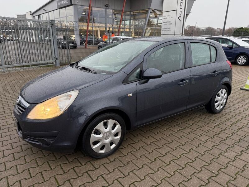 Gebraucht Opel Corsa Edition 80 PS (58 kW) 2008 Grau Kleinwagen