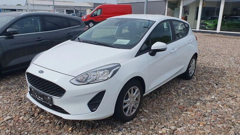 Weiß Gebraucht 2021 Ford Fiesta Trend Kleinwagen | 12.990 € (Fairer Preis) - Bild 1/4