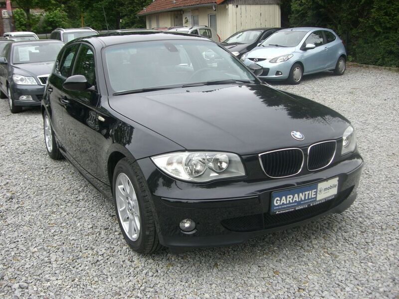 Schwarz Gebraucht 2007 BMW 116 Kleinwagen | 8.990 € - Bild 1/4