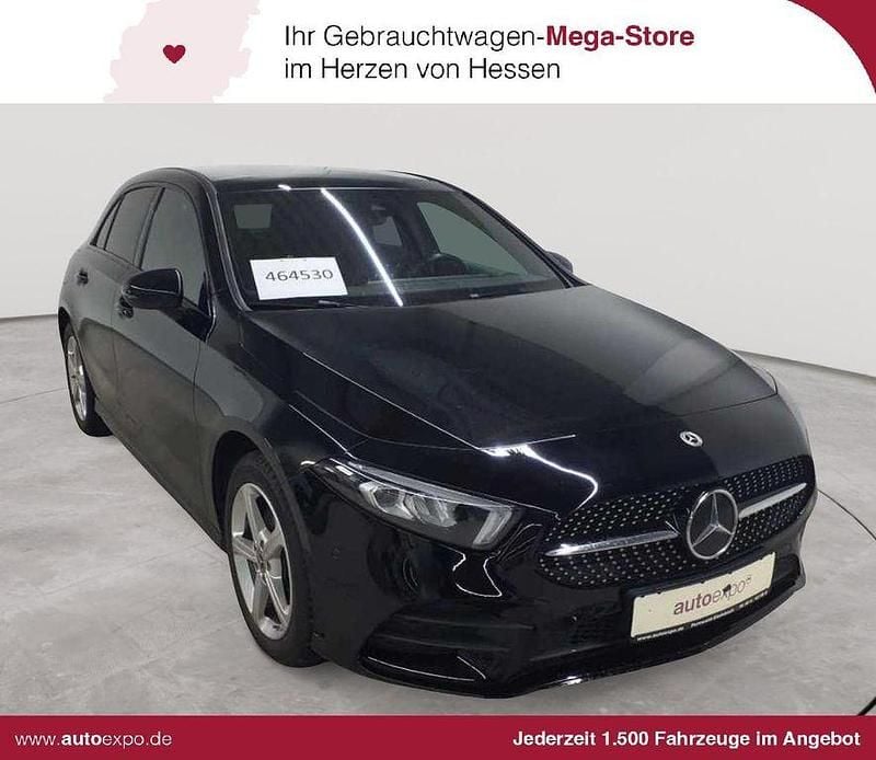 Schwarz Gebraucht 2022 Mercedes A250 AMG Limousine | 21.989 € (Superpreis) - Bild 1/4