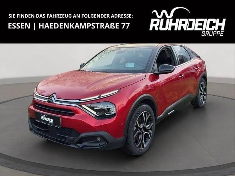 Rot Gebraucht 2022 Citroën e-C4 Shine SUV | 19.690 € (Fairer Preis) - Bild 1/4