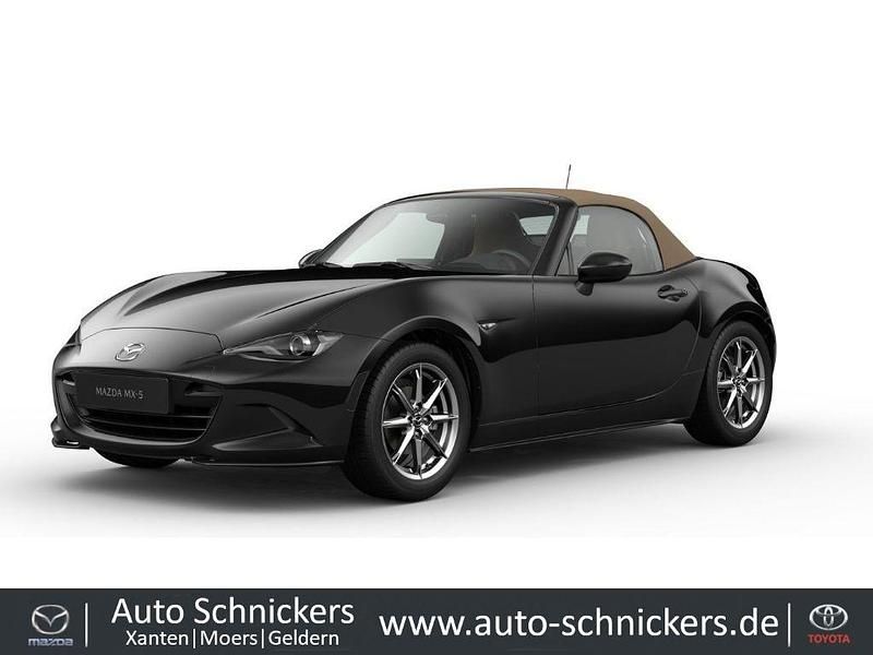Neu Mazda MX5 Kazari 132 PS (97 kW) 2026 Schwarz Cabrio