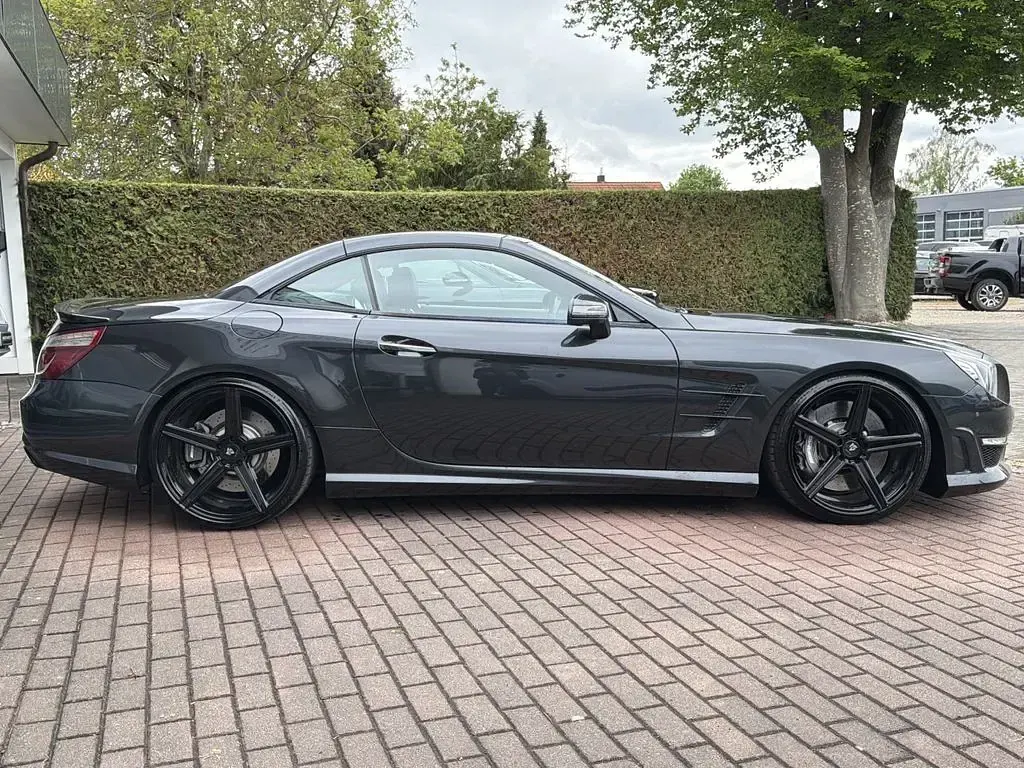 Gebraucht Mercedes SL63 AMG AMG 585 PS (430 kW) 2015 Schwarz magnetitschwarz  metalliclack (metallic) Cabrio