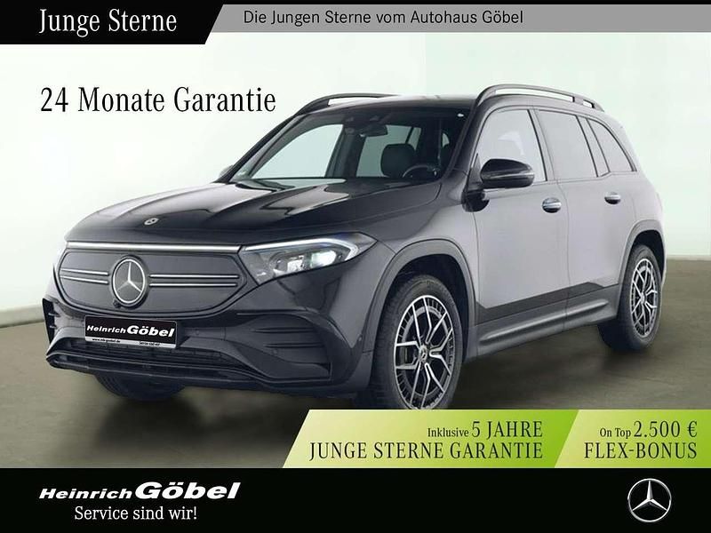 Lack kosmosschwarz Gebraucht 2024 Mercedes EQB300 AMG SUV | 45.900 € - Bild 1/4