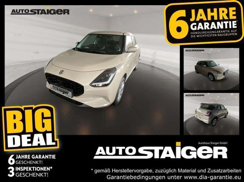 Caravan ivory pearl metallic Neu 2025 Suzuki Swift Comfort Kleinwagen | 18.990 € - Bild 1/4
