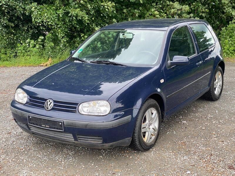 Blau Gebraucht 2000 VW Golf IV Edition Kleinwagen | 2.200 € (Fairer Preis) - Bild 1/4