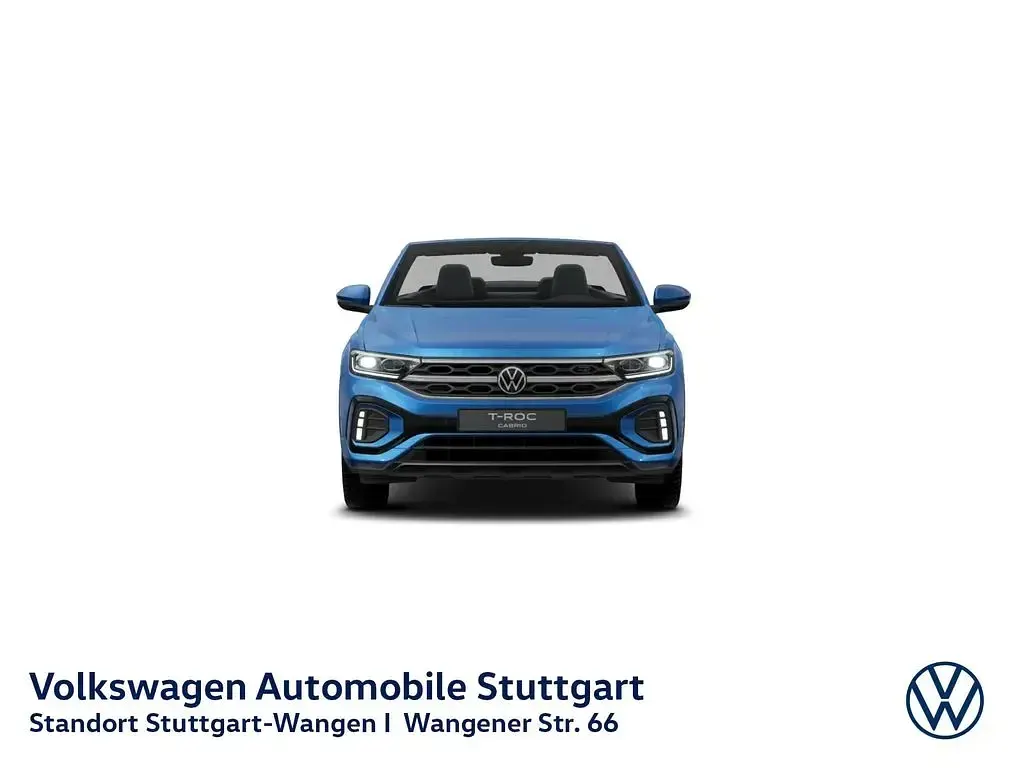 Gebraucht VW T-Roc Cabriolet R-line 150 PS (110 kW) 2025 Blau Cabrio