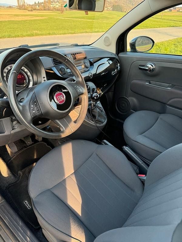 Second-hand Fiat 500C 85 CP (62 kW) 2013 Negru Cabrio