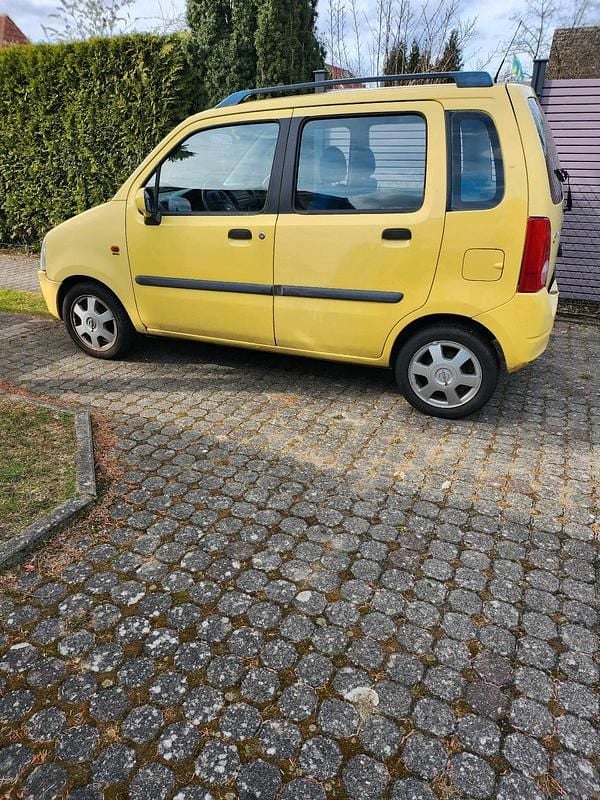 Gebraucht Opel Agila 75 PS (55 kW) 2003 Gelb Van / Kleinbus