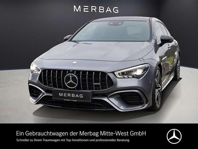 Gebraucht Mercedes CLA45 AMG Shooting Brake AMG 421 PS (309 kW) 2024 Metalliclack mountaingrau Kombi