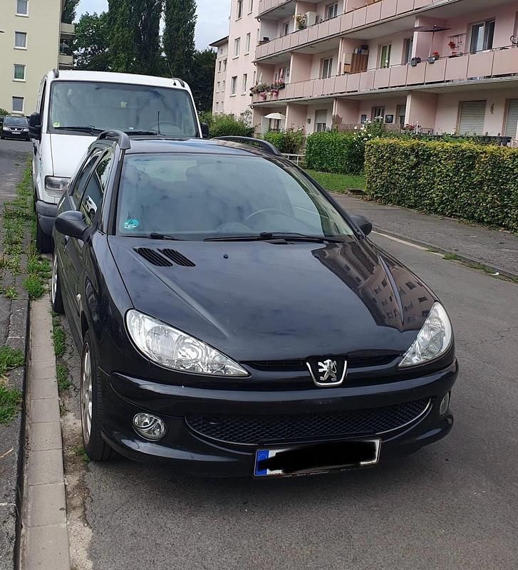 Schwarz Gebraucht 2006 Peugeot 206 Kombi | 699 € (Superpreis) - Bild 1/4
