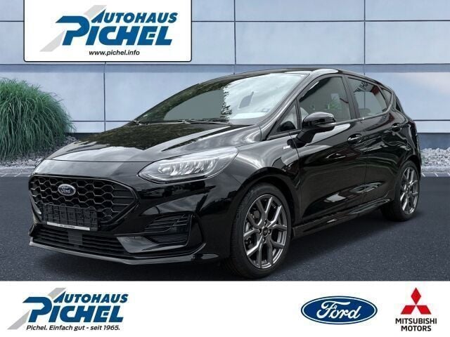 Schwarz(metallic) Gebraucht 2022 Ford Fiesta ST-Line Kleinwagen | 19.450 € (Fairer Preis) - Bild 1/4