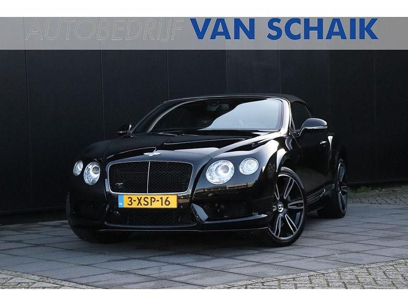 Schwarz Gebraucht 2013 Bentley Continental GT Convertible Mulliner Cabrio | 81.318 € (Etwas zu teuer) - Bild 1/4
