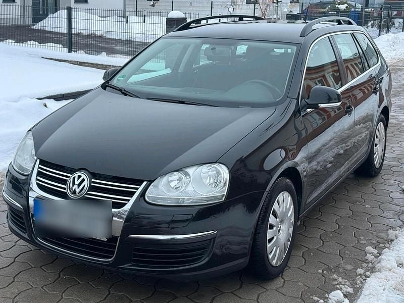 Schwarz Gebraucht 2008 VW Golf V Kombi | 1.950 € (Superpreis) - Bild 1/4